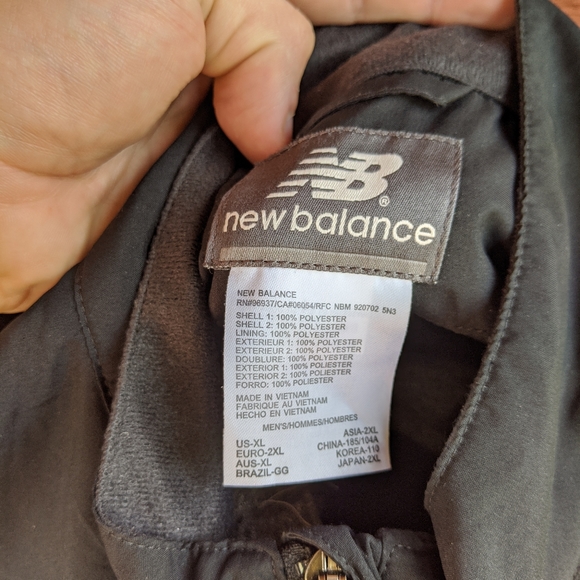 Vintage New Balance Lightning Dry fleece zip up - Picture 2 of 4